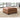 WillowBend Oversized Accent Ottoman - Caramel