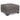 Olten Oversized Accent Ottoman - Graphite