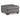 Clairette Court Oversized Accent Ottoman - Alloy