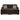 Kimlee 2-Piece Super Chaise - Chocolate / Left Facing