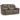 Laresview Reclining Loveseat with Console - Fossil