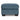 Cashton Ottoman - Blue