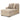 LadyMae 2-Piece Sectional with Chaise - Twill / Left Facing