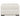 Chessington Oversized Accent Ottoman - Ivory