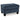 Amity Bay Ottoman - Ink