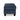 Amity Bay Ottoman - Ink