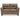 Navi Loveseat - Fossil