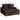 Midnight-Madness Oversized Chaise - Chocolate