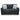 Midnight-Madness Loveseat - Gunmetal
