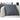 Abra Pillow - Black/Ivory