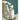 Mohsen Indoor/Outdoor Vase (Set of 2) - Gold Finish/White