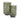 Clarkton Candle Holder Set (Set of 2) - Green