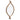 Bartner Accent Mirror - Antique Gold Finish