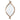 Bartner Accent Mirror - Antique Gold Finish
