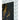 Teague Wall Clock - Black/Gold Finish