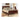 Alisdair Sleigh Bed - Reddish Brown / California King