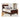Alisdair Sleigh Bed - Reddish Brown / Twin