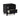 Danziar Nightstand - Black / 2 Drawer