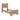 Hyanna Panel Bed - Tan Brown / Twin