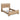 Hyanna Panel Bed - Tan Brown / King