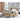 Hyanna Panel Storage Bed with 6 Under Bed Storage Drawers - Tan Brown / King