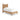 Aleaport Panel Bed - Warm Brown / Twin
