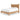 Aleaport Panel Bed - Warm Brown / Queen