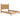 Aleaport Panel Bed - Warm Brown / Queen