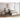 Kendanport Upholstered Bed - White/Brown / Queen