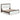 Kendanport Upholstered Bed - White/Brown / King