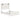 Gerridan Panel Bed with Lights - White/Gray / Queen