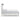 Gerridan Panel Bed with Lights - White/Gray / Queen