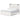 Gerridan Panel Bed with Lights - White/Gray / King
