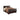 Huey Vineyard Sleigh Bed - Black / Full