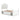 Kozlani Upholstered Panel Storage Bed - White / Twin
