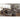 Derekson Panel Bed - Multi Gray / King