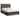 Drystan Bookcase Bed with 4 Storage Drawers - Multi / Queen