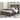 Drystan Bookcase Bed with Footboard Storage Drawers - Multi / Queen