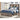 Drystan Bookcase Bed with 4 Storage Drawers - Multi / Full