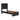 Belachime Panel Bed - Black / Twin