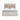 Altyra Panel Bed - White / Queen
