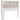 Altyra Upholstered Bookcase Headboard - White / Queen