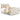 Willowton Sleigh Bed - Whitewash / Queen