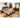 Alisdair Sleigh Bed - Reddish Brown / California King