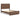 Fortlorn Panel Bed - Walnut Brown / Queen