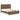Fortlorn Panel Bed - Walnut Brown / California King