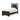 Covetown Panel Bed - Dark Brown / Twin