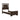 Covetown Panel Bed - Dark Brown / Twin