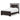 Covetown Panel Bed - Dark Brown / Full