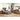 Trinell Panel Bed with 1 Large Storage Drawer - Brown / Twin